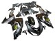 Carenados Moto Kawasaki ZX10R 2006-2007 - Gris Amarillo Negro Brillante Monstruo Elf Baratos