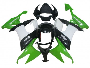 Carenado Moto Kawasaki ZX10R 2006-2007 - Verde Blanco Negro Baratos