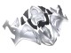 Carenados Moto Kawasaki ZX10R 2006-2007 - Plata Negro Ninja Baratos