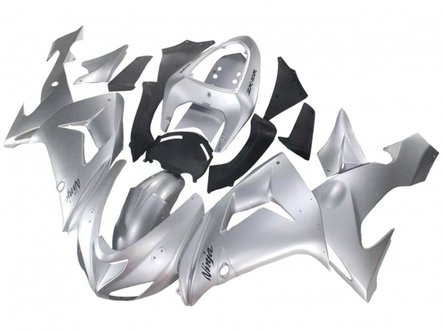 Carenados Moto Kawasaki ZX10R 2006-2007 - Plata Negro Ninja Baratos