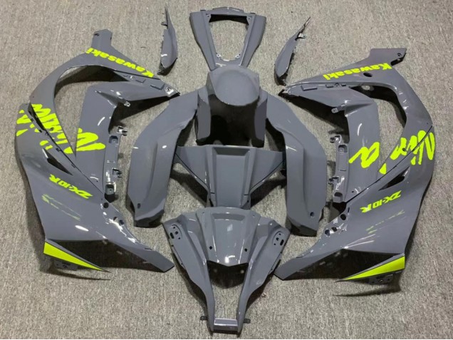 Carenado Moto Kawasaki ZX10R 2011-2015 - Nardo Gris Amarillo Baratos