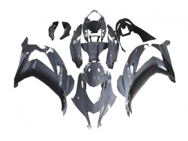 Carenados Moto Kawasaki ZX10R 2016-2020 - Nardo Gris Negro Baratos