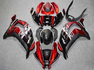 Carenado Moto Kawasaki ZX10R 2016-2020 - Rojo Negro Brillante Blanco Baratos