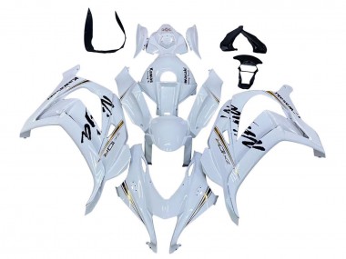 Carenados Moto Kawasaki ZX10R 2016-2020 - Blanco Oro Negro Baratos
