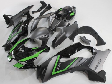 Carenados Moto Kawasaki ZX10R 2021-2025 - Gris Verde Negro Baratos