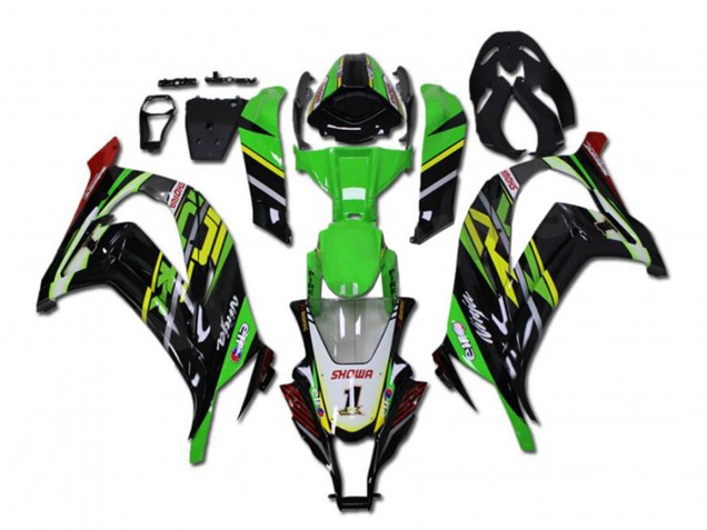 Carenados Moto Kawasaki ZX10R 2011-2015 - Verde Amarillo Negro Brillante Rojo Showr 1 Baratos