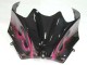 Carenados Moto Kawasaki ZX14R ZZR1400 2006-2011 - Negro Brillante Rojo Rosa Llama Baratos