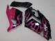 Carenados Moto Kawasaki ZX14R ZZR1400 2006-2011 - Negro Brillante Rojo Rosa Llama Baratos