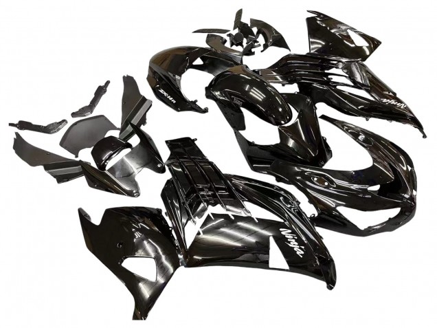 Carenados Moto Kawasaki ZX14R ZZR1400 2012-2024 - Negro Brillante Negro Mate Blanco Ninja Baratos