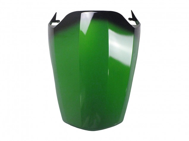 Carenados Moto Kawasaki ZX14R ZZR1400 2012-2024 - Verde Negro Brillante Raya Baratos