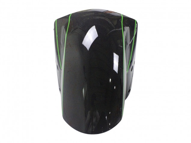 Carenados Moto Kawasaki ZX14R ZZR1400 2012-2024 - Verde Negro Brillante Raya Baratos