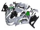 Carenados Moto Kawasaki ZX14R ZZR1400 2012-2024 - Gris Verde Negro Baratos