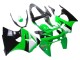 Carenados Moto Kawasaki ZX6R 1998-1999 - Verde Blanco Negro Brillante Baratos