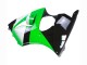 Carenados Moto Kawasaki ZX6R 1998-1999 - Verde Blanco Negro Brillante Baratos