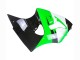 Carenados Moto Kawasaki ZX6R 1998-1999 - Verde Blanco Negro Brillante Baratos