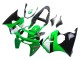 Carenados Moto Kawasaki ZX6R 1998-1999 - Verde Blanco Negro Brillante Baratos
