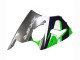 Carenados Moto Kawasaki ZX6R 1998-1999 - Verde Blanco Azul Oscuro Plata Baratos