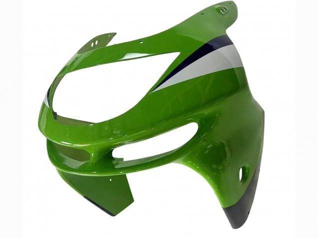 Carenados Moto Kawasaki ZX6R 1998-1999 - Verde Blanco Azul Plata Negro Brillante Baratos