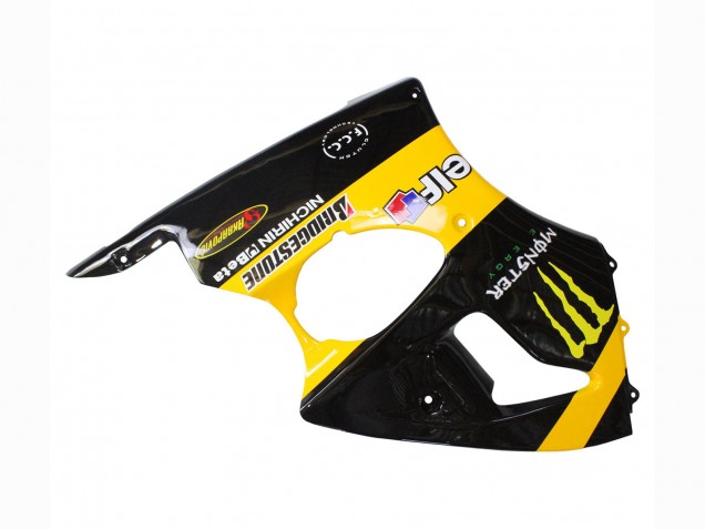 Carenados Moto Kawasaki ZX6R 1998-1999 - Amarillo Negro Monstruo Elf Bridgestone Baratos