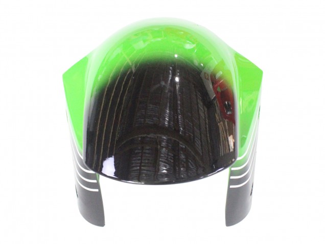 Carenados Moto Kawasaki ZX6R 2003-2004 - Verde Blanco Negro Baratos