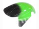 Carenados Moto Kawasaki ZX6R 2003-2004 - Verde Blanco Negro Baratos