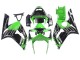 Carenados Moto Kawasaki ZX6R 2003-2004 - Verde Blanco Negro Baratos