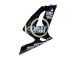 Carenados Moto Kawasaki ZX6R 2003-2004 - Negro Brillante Blanco Motul Lucky Strike Baratos