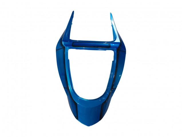 Carenados Moto Kawasaki ZX6R 2003-2004 - Azul Blanco Rojo Tiburón Baratos