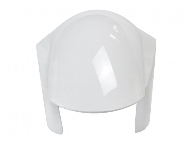 Carenados Moto Kawasaki ZX6R 2003-2004 - Blanco Negro Calcomanías Baratos