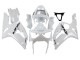 Carenados Moto Kawasaki ZX6R 2003-2004 - Blanco Negro Calcomanías Baratos