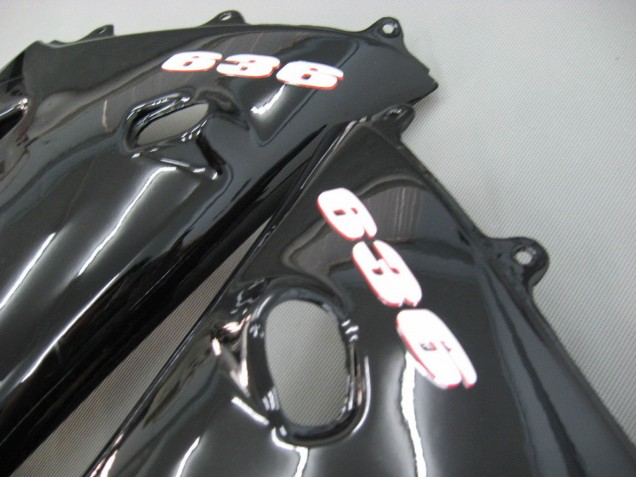 Carenados Moto Kawasaki ZX6R 2003-2004 - Negro Brillante Baratos