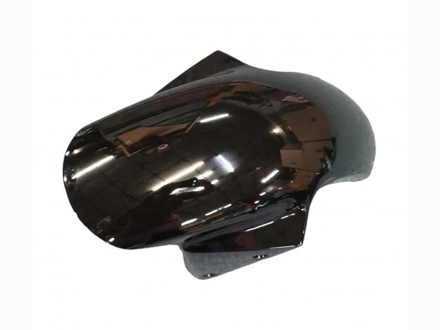Carenados Moto Kawasaki ZX6R 2003-2004 - Negro Brillante Rojo Llama Baratos