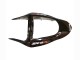 Carenados Moto Kawasaki ZX6R 2003-2004 - Negro Brillante Rojo Llama Baratos