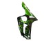 Carenados Moto Kawasaki ZX6R 2003-2004 - Negro Brillante Verde Llama Baratos