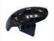 Carenados Moto Kawasaki ZX6R 2003-2004 - Negro Brillante Verde Llama Baratos