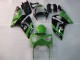 Carenados Moto Kawasaki ZX6R 2003-2004 - Verde Negro Elf Bridgestone Baratos