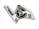 Carenados Moto Kawasaki ZX6R 2003-2004 - Blanco Negro Motul Lucky Strike Baratos