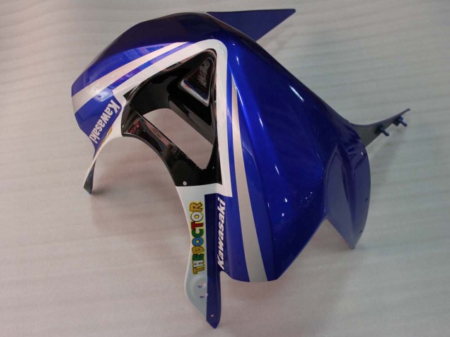 Carenados Moto Kawasaki ZX6R 2003-2004 - Blanco Azul Rojo Fiat Baratos