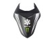 Carenados Moto Kawasaki ZX6R 2007-2008 - Negro Blanco Rojo Blanco Nieve Calcomanía Ninja Elf Baratos