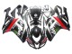 Carenados Moto Kawasaki ZX6R 2007-2008 - Negro Blanco Rojo Blanco Nieve Calcomanía Ninja Elf Baratos