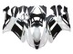 Carenados Moto Kawasaki ZX6R 2007-2008 - Negro Blanco Ninja Baratos