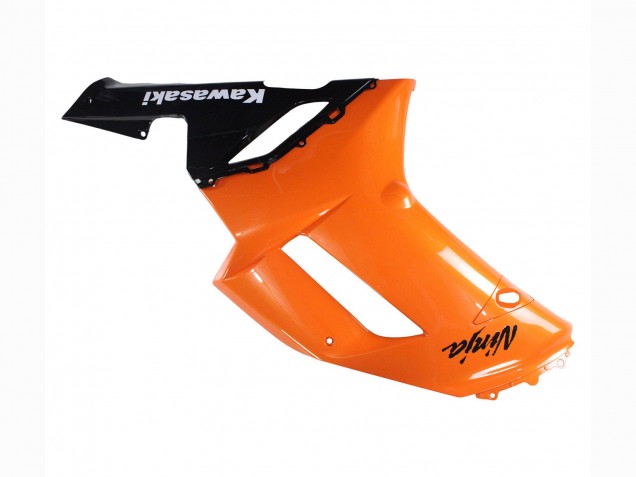 Carenados Moto Kawasaki ZX6R 2007-2008 - Naranja Negro Ninja Baratos