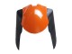 Carenados Moto Kawasaki ZX6R 2007-2008 - Naranja Negro Ninja Baratos