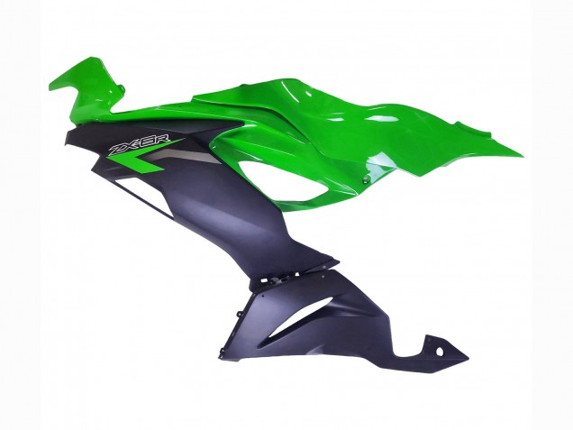 Carenados Moto Kawasaki ZX6R 2019-2022 - Verde Negro Mate Baratos