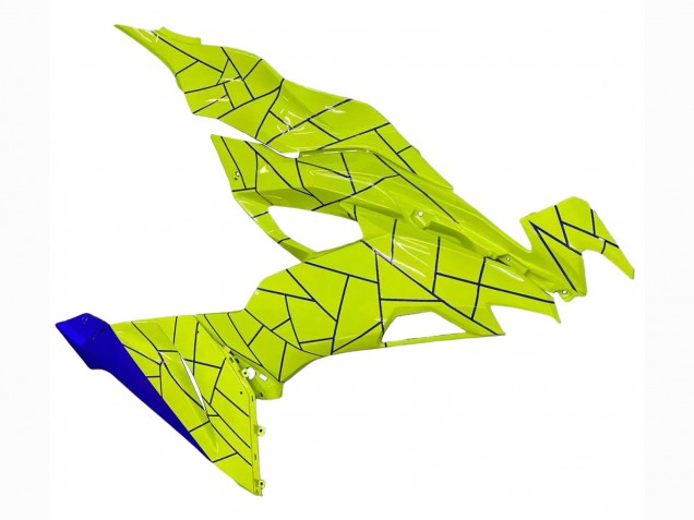 Carenados Moto Kawasaki ZX6R 2019-2022 - Azul Amarillo Baratos