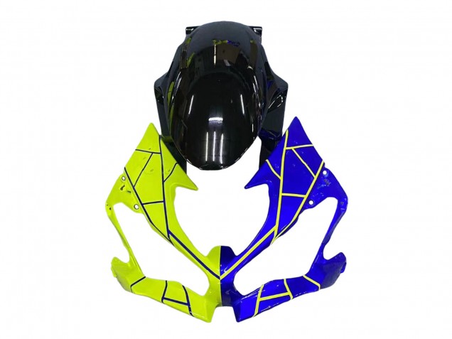 Carenados Moto Kawasaki ZX6R 2019-2022 - Azul Amarillo Baratos
