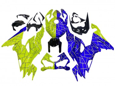 Carenados Moto Kawasaki ZX6R 2019-2022 - Azul Amarillo Baratos