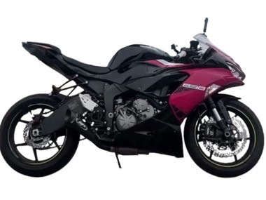 Carenados Moto Kawasaki ZX6R 2019-2022 - Negro Brillante Rosa Ninja Baratos