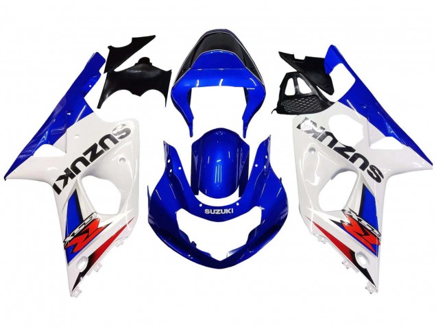 Carenados Moto Suzuki GSXR1000 2000-2002 - Blanco Azul Rojo Baratos