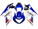 Carenados Moto Suzuki GSXR1000 2000-2002 - Blanco Azul Rojo Baratos